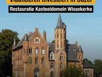 Premie erfgoedproject Bazel, kasteel Wissekerke, van steen tot steen